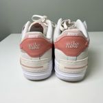 Nike Air Force 1 Shadow Womens Phantom/Pink Oxford/White/Red Stardust Sneakers10 Photo 9