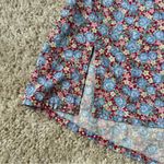 Handmade Vintage Floral Sleeveless Button Up Vest Style Top Photo 2