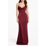 Katie May  Tara Gown in Bordeaux Small Womens Long Maxi Dress Photo 12