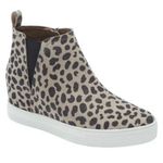 Caslon  Aidy Boots Size 10 Water Resistant Suede Leather Leopard  Print Booties Photo 0