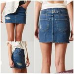 Free People corset denim mini skirt - 6 ($98) Photo 1