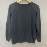 Vintage Patchwork Sweatshirt Black Size Large Quilt Patch One Photo 12