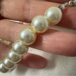 Faux Pearl Necklace Womens Jewelry Classic Trad Wife Traditional Short Strand White Photo 3