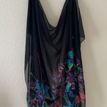 Floral sheer scarf wrap sarong Photo 4