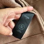 Maje  Belia‎ Faux Fur Jacket in Brown NWT Size 40 Large Photo 8