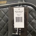 Nicole Miller  Ariella Collection Quilted Tote Bag Black Women’s One Size NWT Photo 8