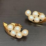Vintage AVON Faux Pearl Beaded Gold Photo 5