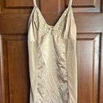 Body Beautiful Elegant Beige Slip Dress size large Photo 0