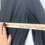 Amanda Uprichard Black Faux Wrap Midi Dress Women’s 1X | Classic Elegant LBD Photo 7