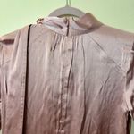 Something Navy  Easy Tie Neck Top Pink Size‎ XS Photo 11