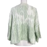 Free People  Washed Ashore Cable Knit Sweater in Candy Mint Combo XS NWT Photo 12