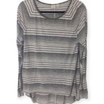 Saint Tropez West Striped Hi-Low Hem Top XL Photo 1
