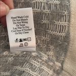 Coldwater Creek  Wool Angora Tailored Cardigan Sweater Sz XS Gray Cream Snowflake Photo 7