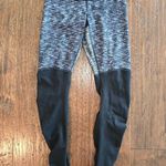 Lululemon Wunder Under SE Stirrup Pant Dramatic Static White Black Size 6 Active Photo 6