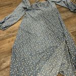 Cider  xl floral blue maxi dress Photo 2