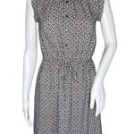 Loft  Dress Womens XSP Black White‎ Floral Flower Mini Casual Party Career Office Photo 0