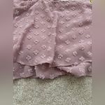 Altar'd State Pink Cropped Ruffle Blouse Photo 4