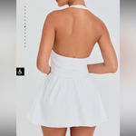 Mistress Rocks  White Halter Dress Photo 2