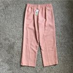 Alfred Dunner 🦋 NWT  Peach Pull On Trousers Proportioned Short Formal Pastel 14 Photo 3
