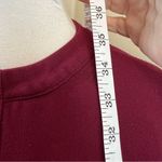 Toccin Designer Sheath Dress‎ Full Back Zip Deep Red Stretch Size 4 Photo 10