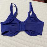 Wacoal 34DD Blue Basic Beauty Full Figure Underwire Bra Unlined 855192 Photo 2