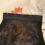 Urban Outfitters UO Out From Under Lovestruck Square Neck Black Lace Corset | Small Photo 2