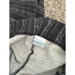 Columbia Jacquard Winter Leggings Black Mountain Lodge Athletic Wear Fair Isle S Photo 4