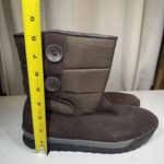 Lands' End Womens Brown Casual Suede 394102 Mid Calf Winter Boots Size 8 B Photo 8