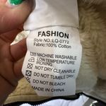 NWT Yeokou Black Sherpa Lined Full Zip Hoodie Jacket Cozy Winter Small Photo 7