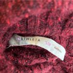 Athleta  Donegal Passage Cowl Neck Red Wool Blend Poncho/Sweater Size S/M Photo 10