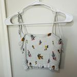 Lottie Moss Floral Crop Top Photo 3