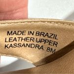 Two Lips Vintage Tan Leather Kassandra Buckle Heels Sandals 8 Photo 9