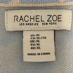 Rachel Zoe Light Blue/Cream Knitwear Sweater Photo 3