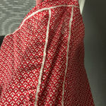 Joe Fresh  Loose Flowy VNeck Halter Racer Back Top Tassels Accent Boho EUC Photo 6