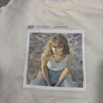 Taylor Swift 1989 Taylor's Version Sweatshirt Women's Graphic Birds Sz L Artist Photo 1