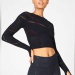 Fabletics Set of 4 Athletic Tank Leggings Crop Top Long Sleeve Sz Small Black Photo 9