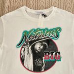 Free People Daydreamer White Notorious B.I.G. Oversized Soft T-Shirt Sz S Photo 58