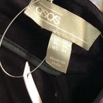 ASOS  Plum Purple Velvet Tux Suit Straight Leg Pants 24 Photo 4