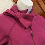 Kate Spade NWT x Beyond Yoga Zinfandel Neck Bow Front Zip Jacket sz S Photo 6