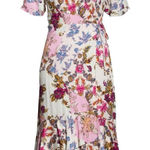 Adelyn Rae Adelyn‎ Rae Abbi Mixed Floral Wrap Dress Small Photo 0