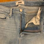 Paige Colette Crop Flare Raw Hem in Folklore Wash Jeans Size 25 Photo 2