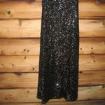 Sachin + Babi  Womens Greta Black Sequin Gown Dress Photo 11