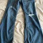Stitch star flare leg jeans Blue Size 10 Photo 0