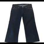 7 For All Mankind DOJO Flare Dark Wash 29X20 Stretch Jean Photo 0