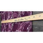 Apt. 9  Womens S Purple Shirt Circles Print Office Professional Stretch Feminine Photo 6