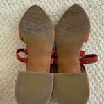 Eileen Fisher  Suede Ankle‎ Strappy Pumps Strap Heels Pointed Toe Rust Size 6 Photo 1