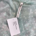 Forgotten Grace  medium women's kimono mint with white dots lightweight coverup Photo 4