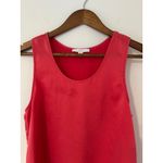 Lunya Washable Silk Tulip Back Tank Top Sleep Shirt Sleeveless Open Back FLAW S Pink Photo 1