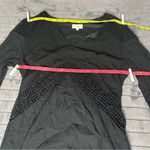 Tea n Cup Black Knit Top Size M Photo 10
