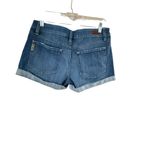 Paige jimmy jimmy Blue Fitted Jean Shorts Photo 10